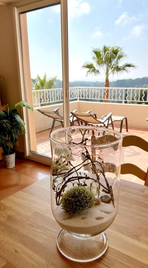Hameau Des Amandiers Vue Mer - Piscine, Golf Et Tennis Prive 滨海圣西尔 外观 照片